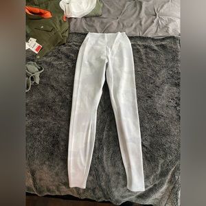 Alo yoga white camo leggings.